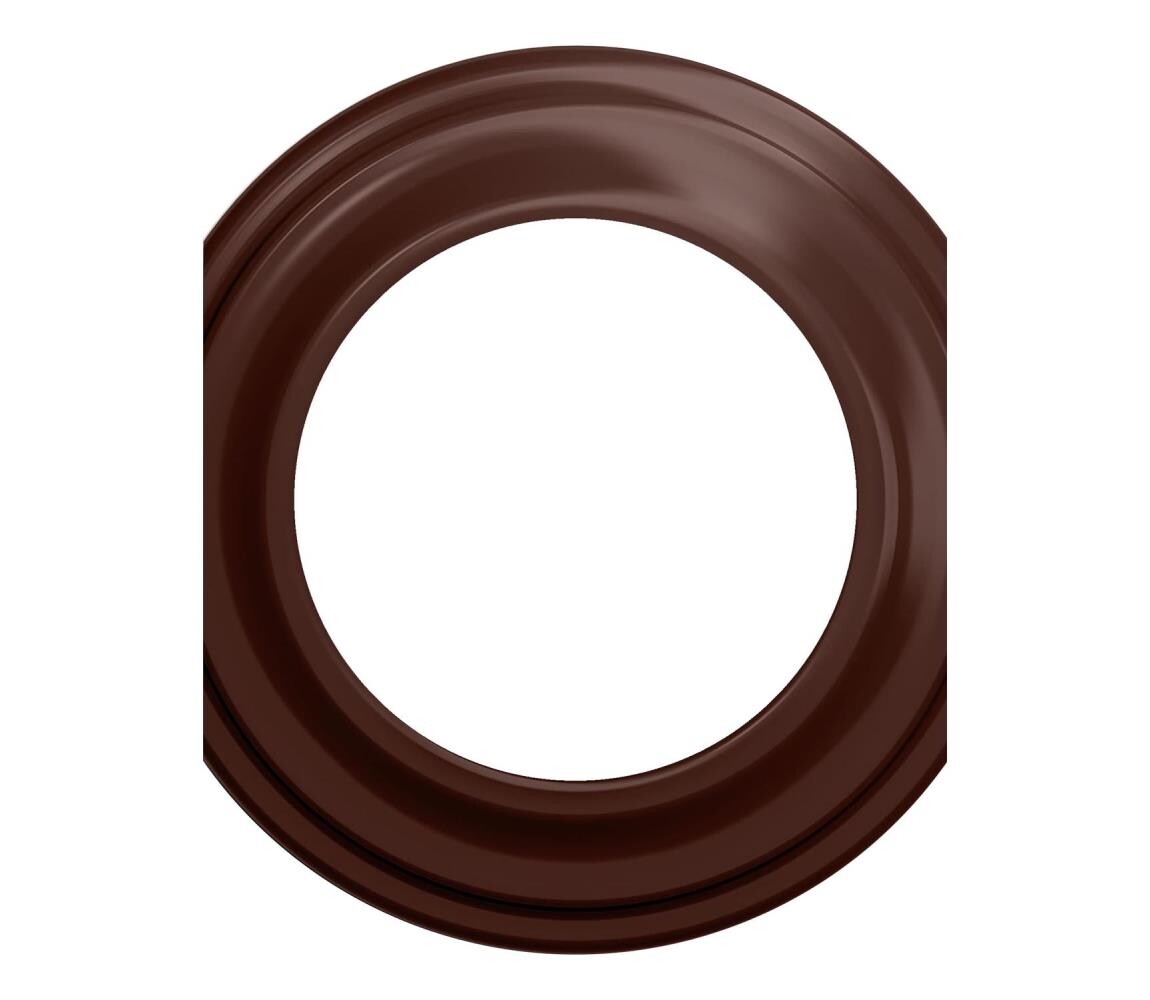 lap lap - Retro rámeček středový hnědá