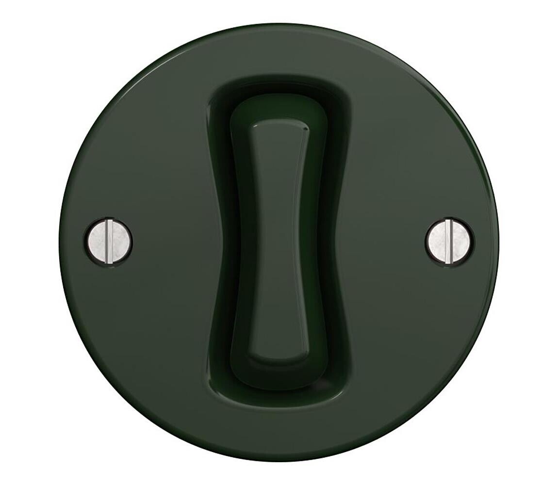 lap lap - Retro schodišťový vypínač č. 6 zelená