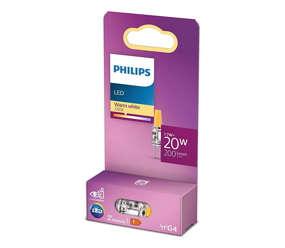 Philips LED Žárovka Philips G4/1,7W/12V 2700K