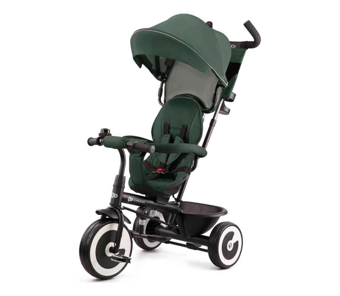 Kinderkraft KINDERKRAFT - Dětská tříkolka ASTON Mystic green