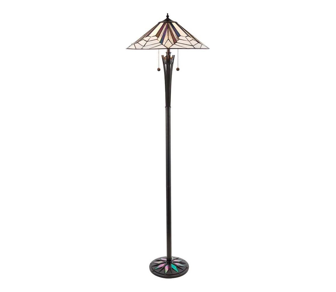 Endon Endon 63934 - Stojací lampa ASTORIA 2xE27/60W/230V pr. 48 cm