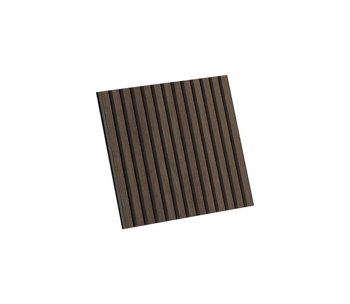 BATH DELUXE BATH DELUXE 54-060-08-84-12-SADA 4x Akustický obkl panel DANVIKEN 60x60 cm ořech