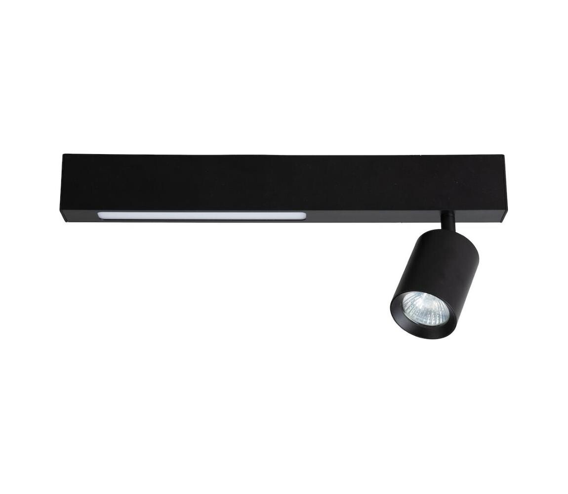 LED Bodové svítidlo MAGNET LED/5W/230V + 1xGU10/60W 3000/4000K černá
