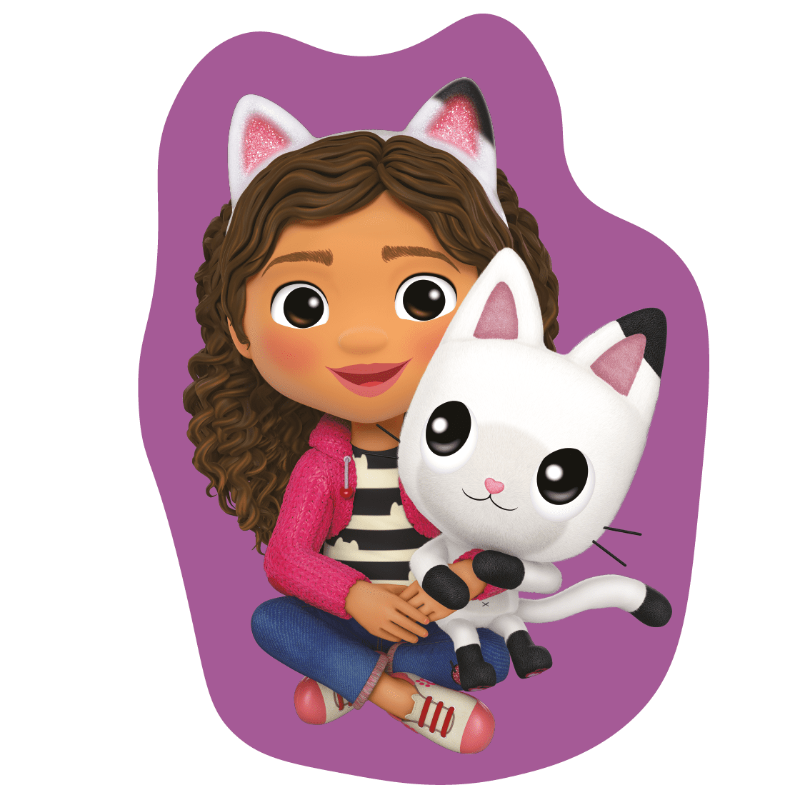 Jerry Fabrics Tvarovaný polštářek - Gabby's Dollhouse 