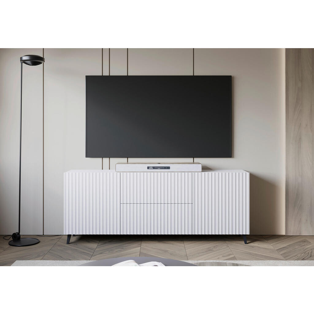 Livetastic NÍZKÁ KOMODA, bílá, 180/69,4/39 cm