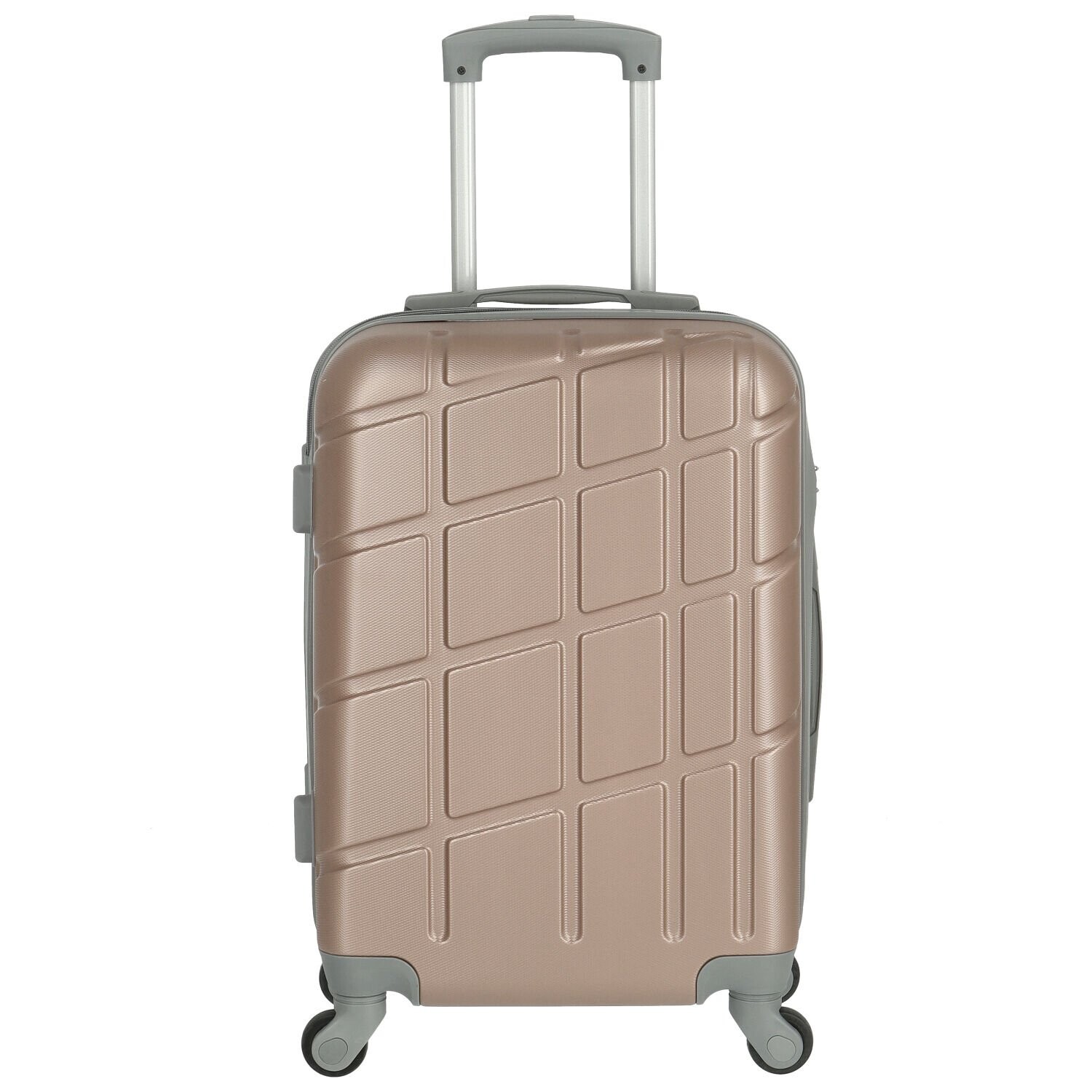 Cestovní plastový kufr černý - Ormi Sofron SADA černá