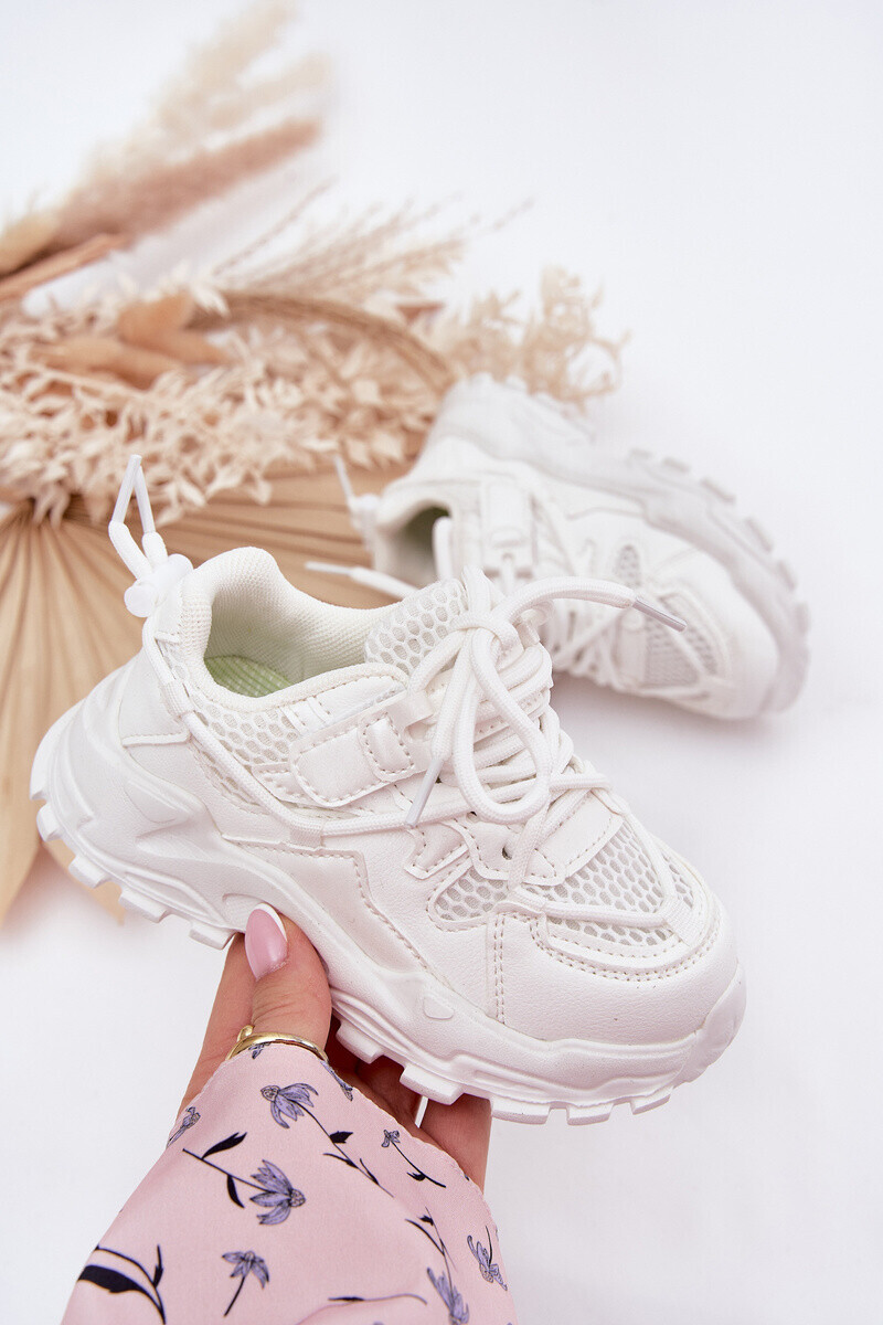 Boto Sportovní Boty Sneakers Dětské Bílé Tilvianea