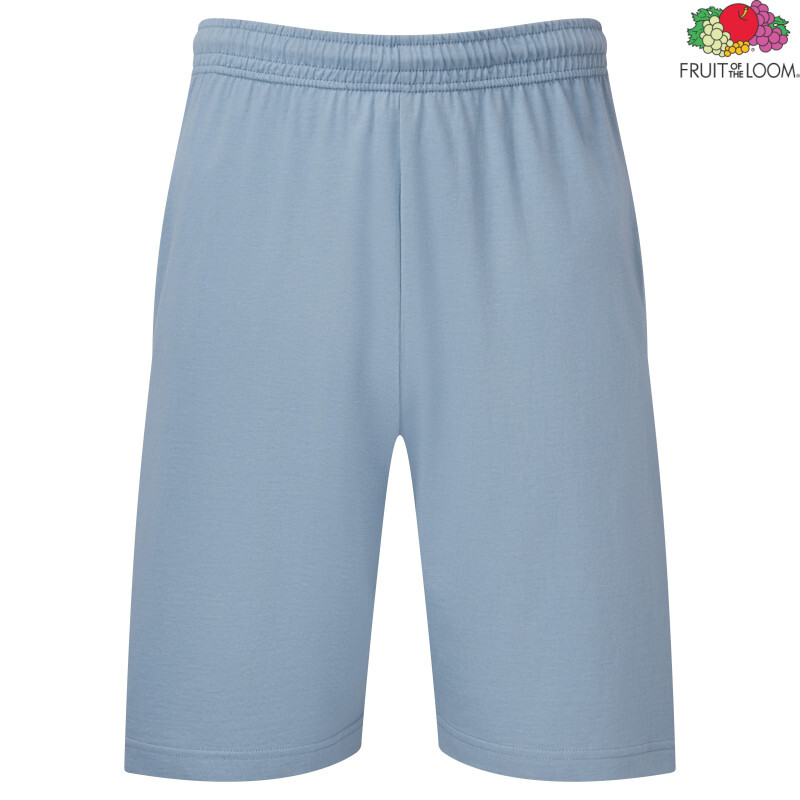Men's Blue Shorts Iconic 195 Jersey Fruit of the Loom