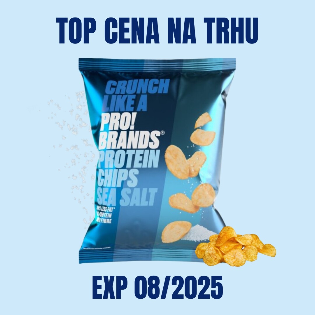 PROBRANDS ProteinPro Chips sůl 50 g EXP 08/2025