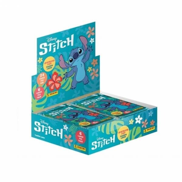 Stitch sběratelské karty - Booster box