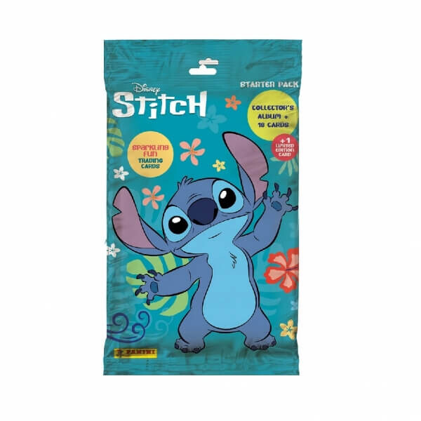Stitch sběratelské karty - balíček