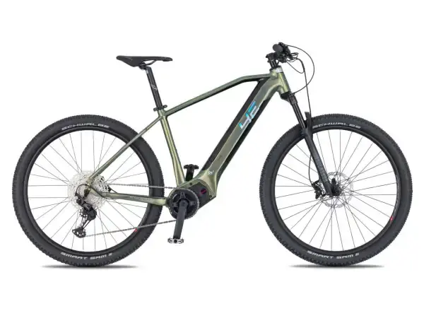 4EVER Exstream Team 820 horské elektrokolo Snake green/hologram vel. 17