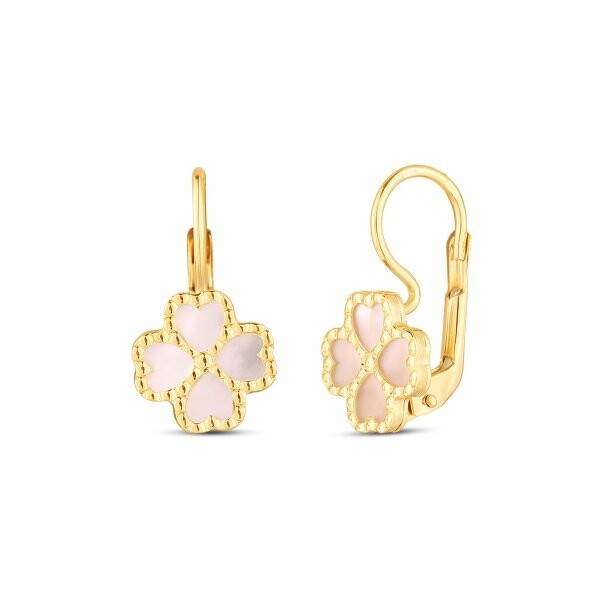 Náušnice s imitací kamenů / keramika 238-087-002508 2.40g