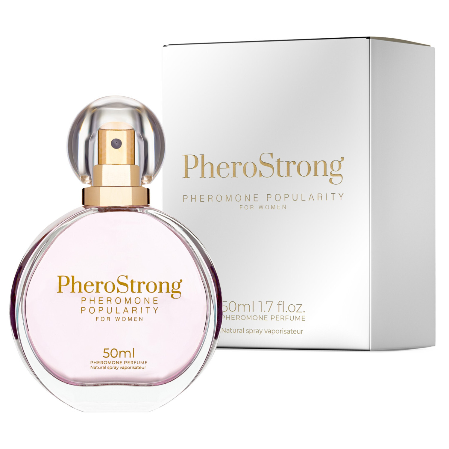 PheroStrong Popularita - feromonový parfém pro ženy (50ml)