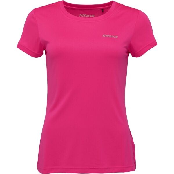 Fitforce RISA Dámské fitness triko, růžová, velikost