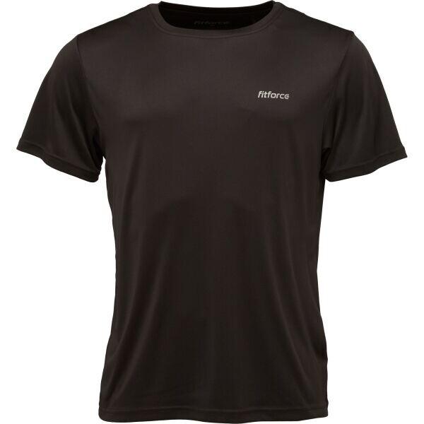 Fitforce SANO Pánské fitness triko, černá, velikost