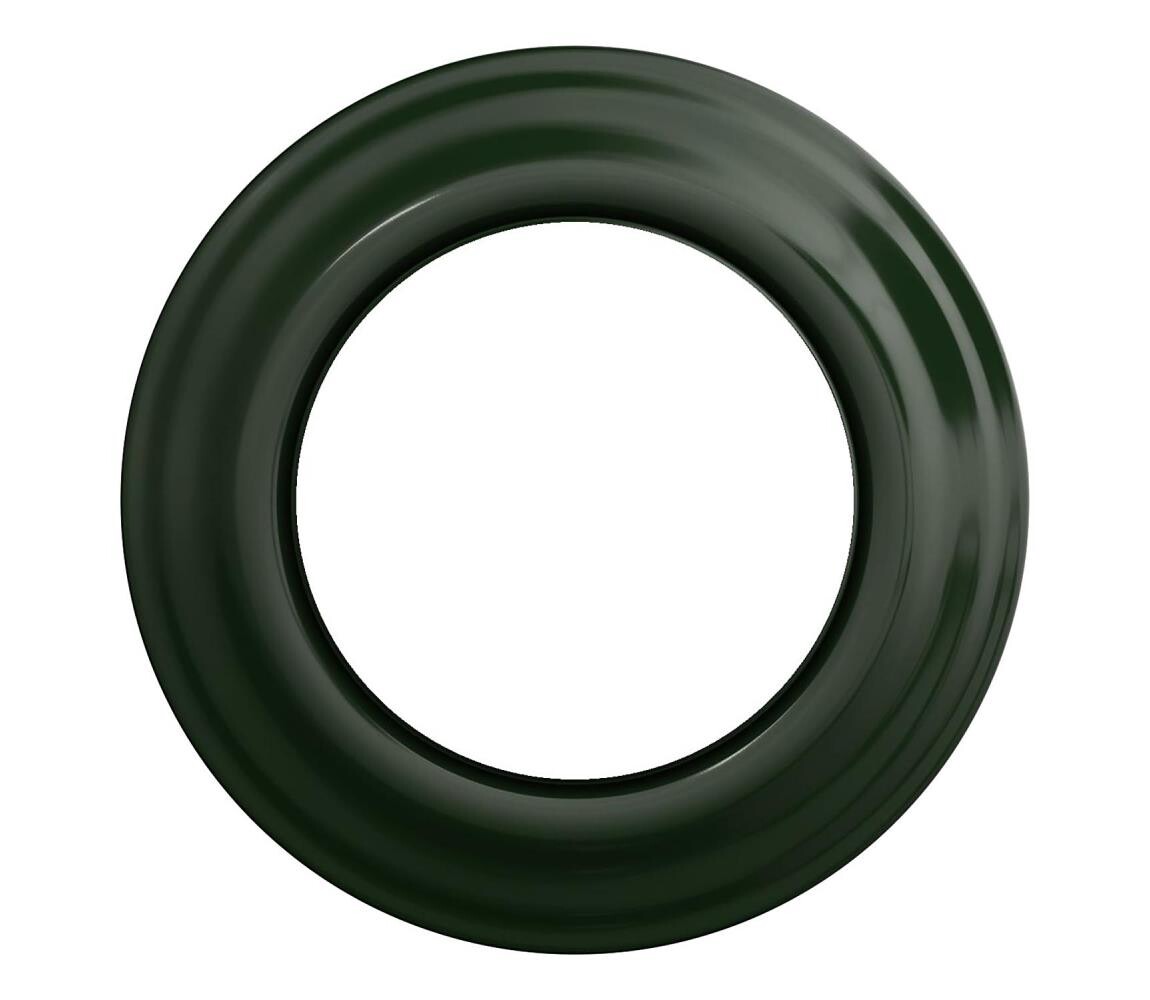 lap lap - Retro rámeček jednoduchý zelená