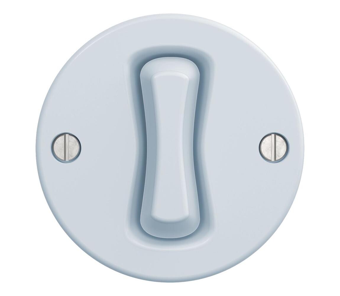 lap lap - Retro schodišťový vypínač č. 6 modrá