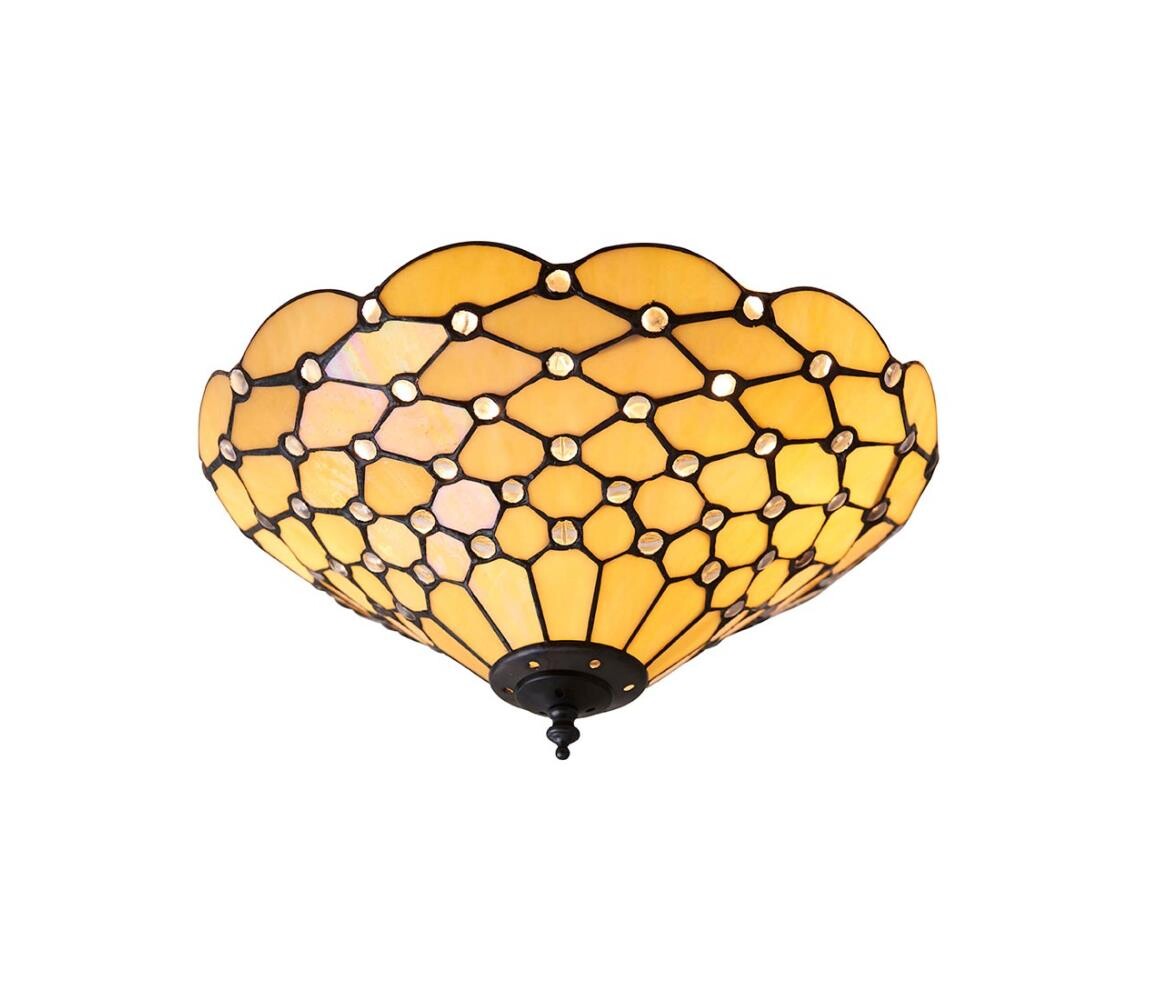 Endon Endon 70242 - Stropní svítidlo PEARL 2xE27/60W/230V pr. 37 cm