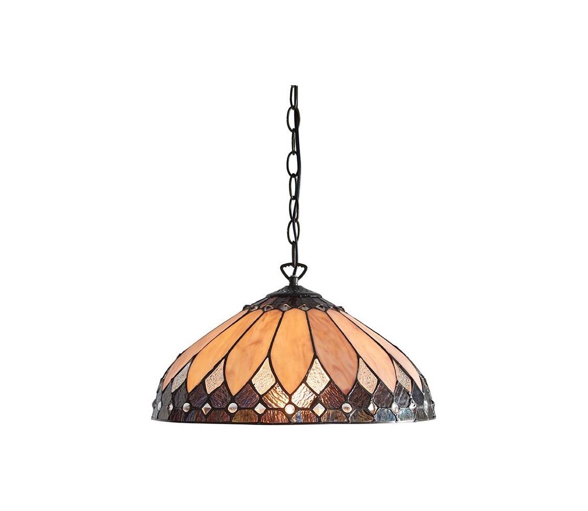 Endon Endon 63977 - Lustr na řetězu BROOKLYN 1xE27/60W/230V pr. 40 cm