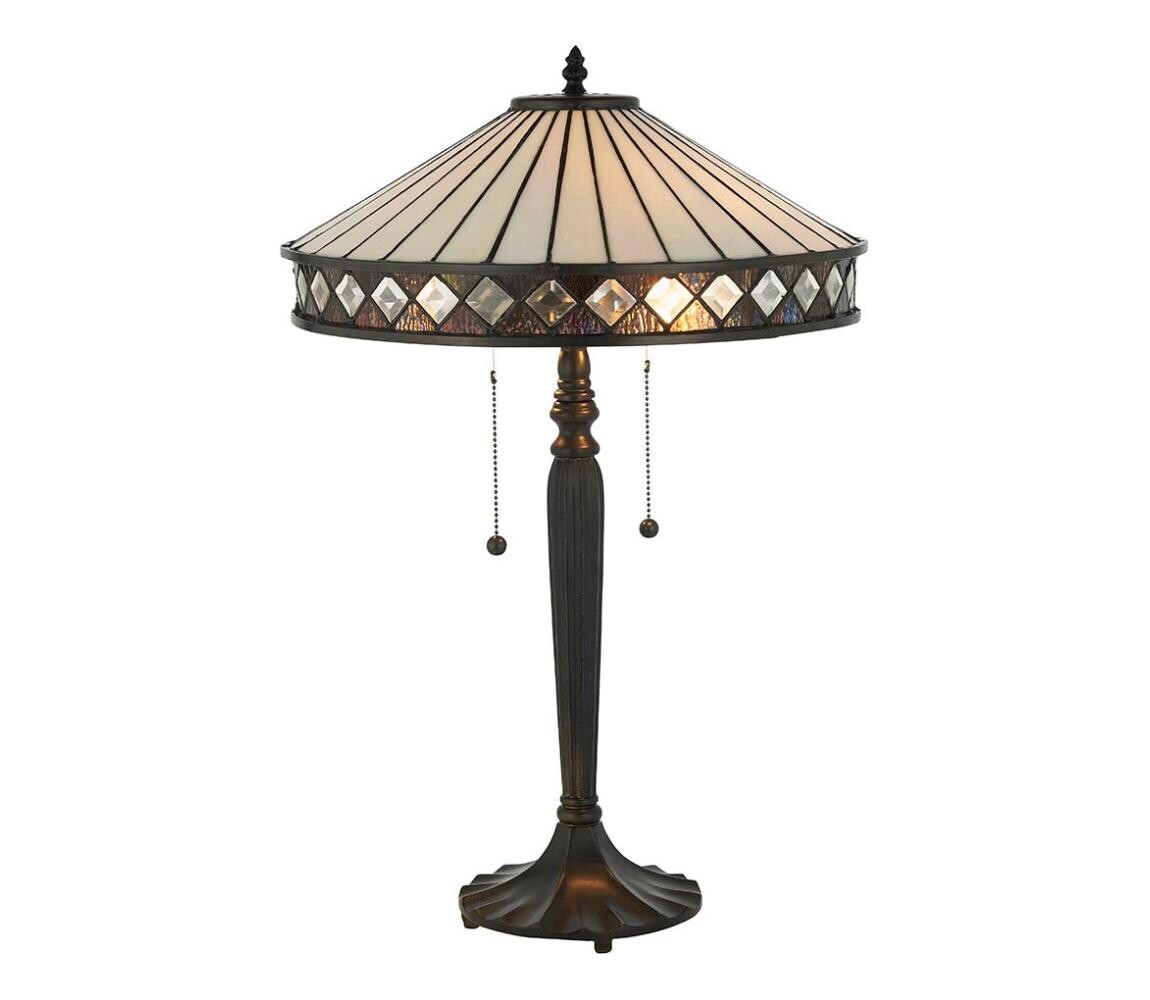 Endon Endon 70935 - Stolní lampa FARGO 2xE27/60W/230V pr. 41,5 cm