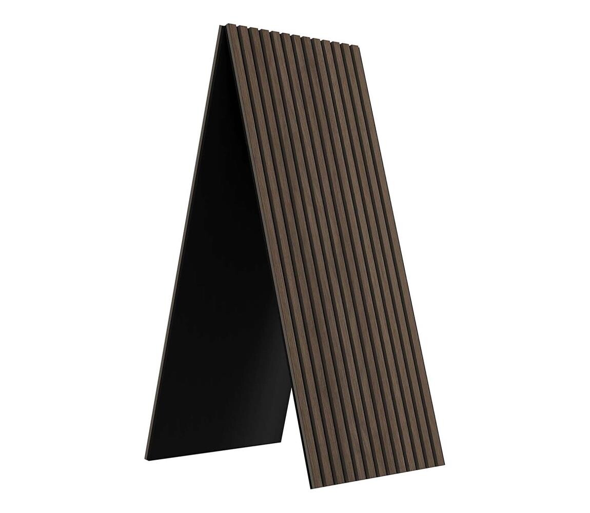 BATH DELUXE BATH DELUXE 54-240-11-84-12-SADA 4x Akustický obkl panel VASALUND 240x52cm ořech