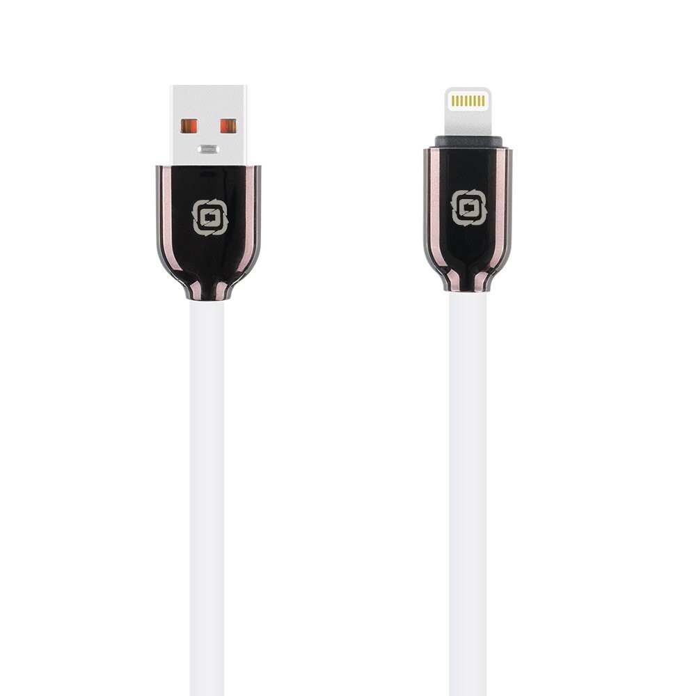 Datový kabel OBAL:ME Sleek USB-A - Lightning White