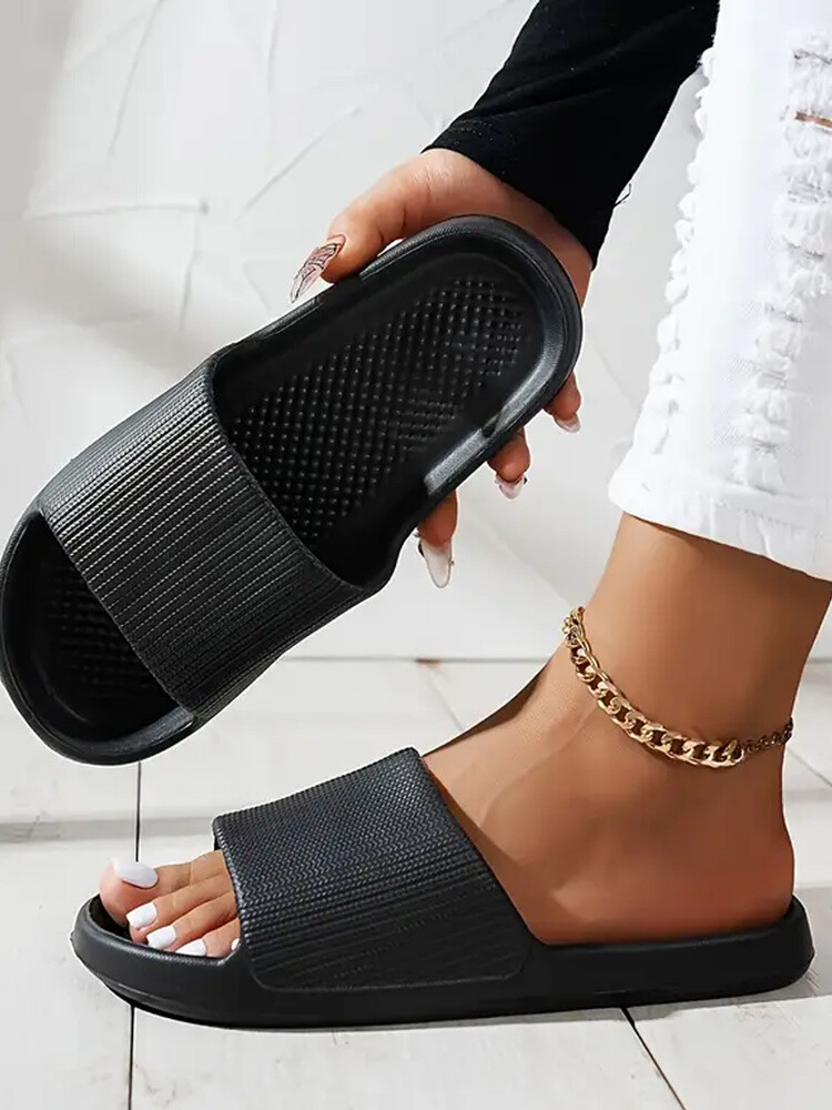 Klapki damskie MISSWALK czarne Dstreet