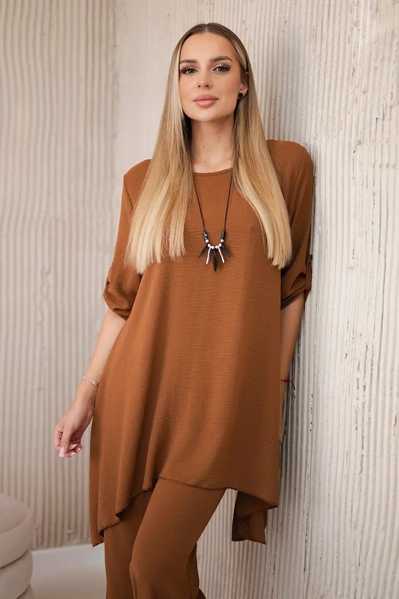 Kesi Włoski Sada halenky + kalhot s přívěskem Velbloud