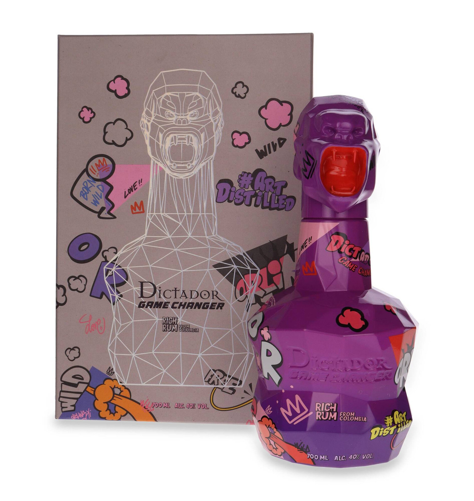 Dictador Game Changer Violet 40% 0,7l