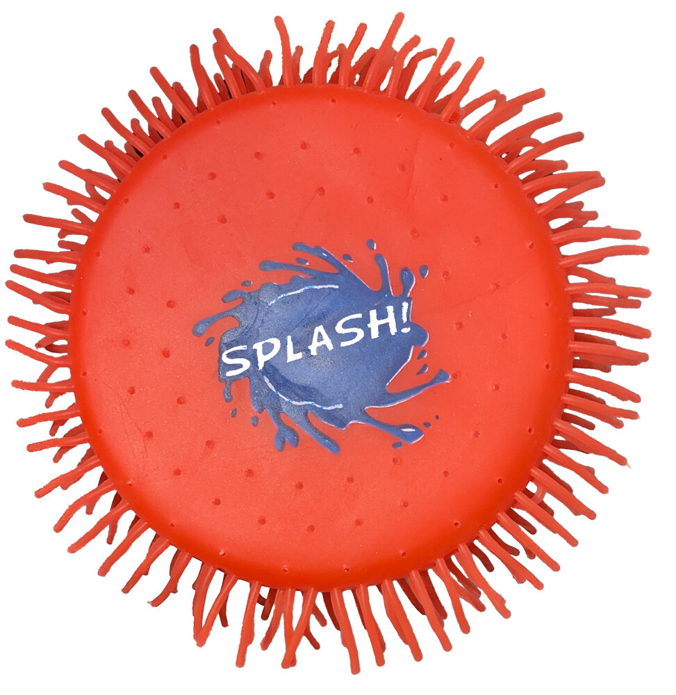 Kids World Létající vodní FRISBEE SPLASH červená