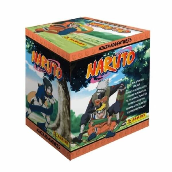 Naruto Ninja-Adventures - box samolepek - 36 balíčků