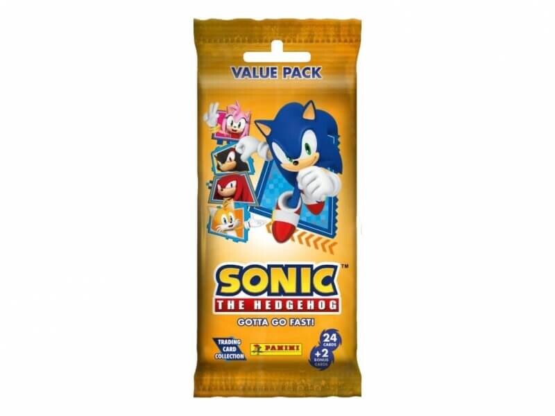 Ježek Sonic sběratelské karty Gotta Go Fast! Fat pack - balíček - 26 karet