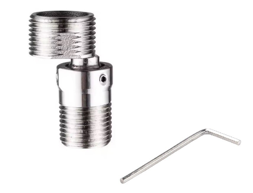 Eco produkty Naklápěcí a otočná etážka k vodovodní baterii,  výška 50 mm, otočná kolem své osy 1ks