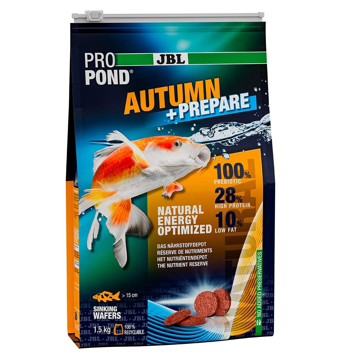 JBL ProPond Autumn + Prepare Wafers 1,5 kg