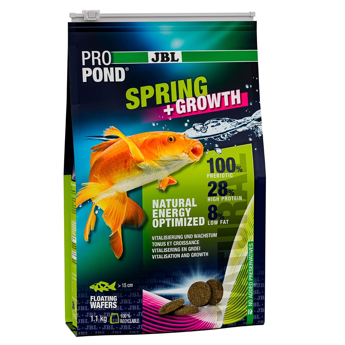 JBL ProPond Spring + Growth Wafers 1,1 kg