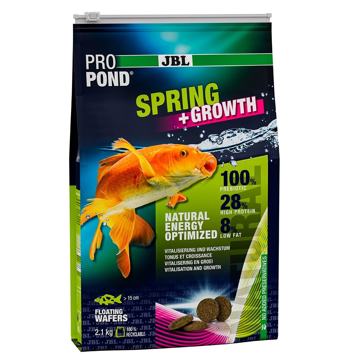 JBL ProPond Spring + Growth Wafers 2,1 kg