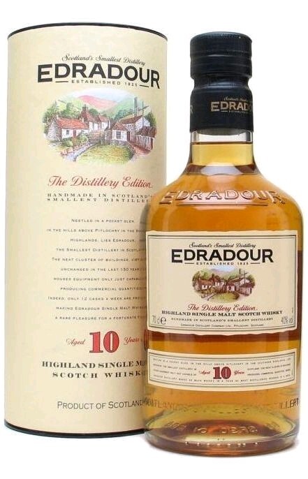 Edradour Distillery edition 10y Highland whisky 40 % 0,7l