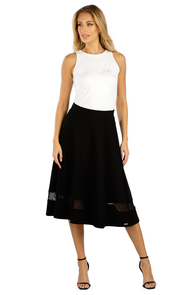 Dámská sukně 5f238 litex černá s