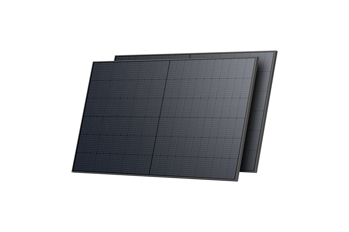EcoFlow - sada dvou 520W rigidních solárních panelů