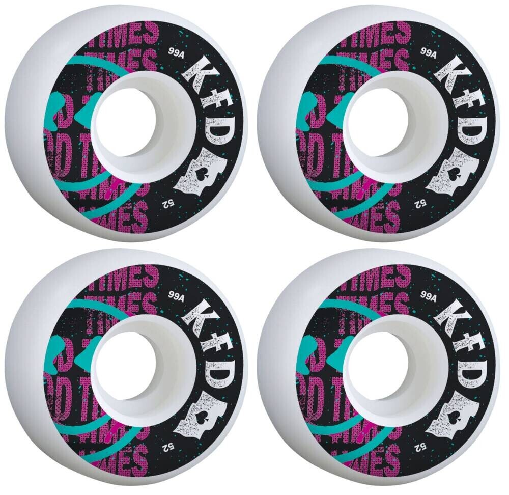 KFD - DIY - 52mm - Teal - Skateboardová kolečka