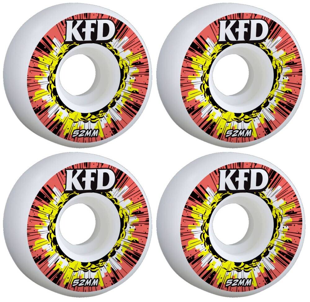 KFD - Blast - 52mm - Red - Skateboardová kolečka