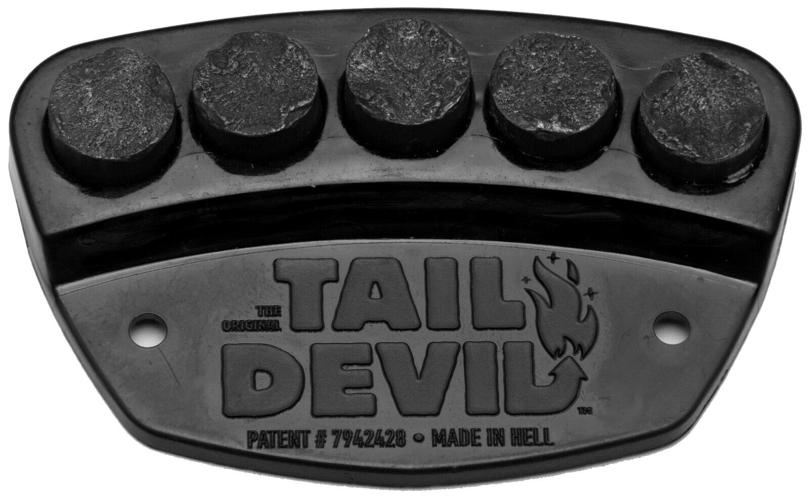 Tail Devil - Spark Plate Black - Jiskřič na tail skateboardu
