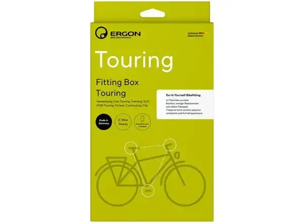Ergon Fitting Box Touring - nastavení posedu