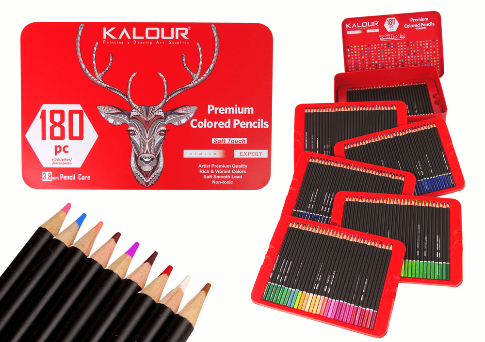 mamido Sada pastelek v kovovém pouzdře 180 kusů