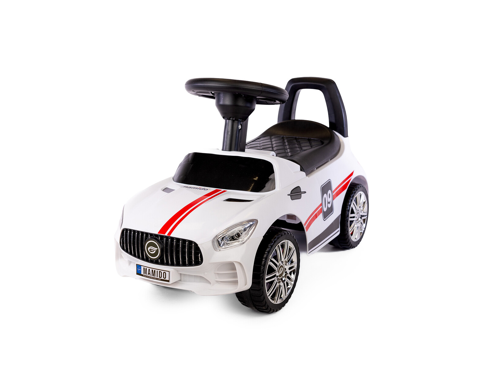 Mamido Mamido Dětské odrážedlo MT269 se zvukovými efekty bílé