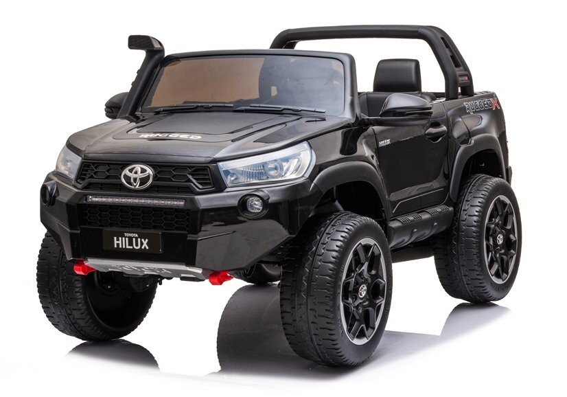 mamido Dětské elektrické autíčko Toyota Hilux 4x4 lakované černé
