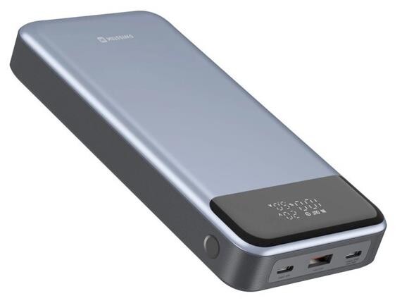Swissten power bank 30000 mah pro notebooky 133w power delivery grey