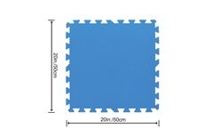Bestway 58220 Bazénová izolační pěnová podložka pod bazén 50 x 50 cm (9 ks)