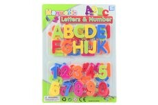 Lamps Magnetická čísla a písmena karta